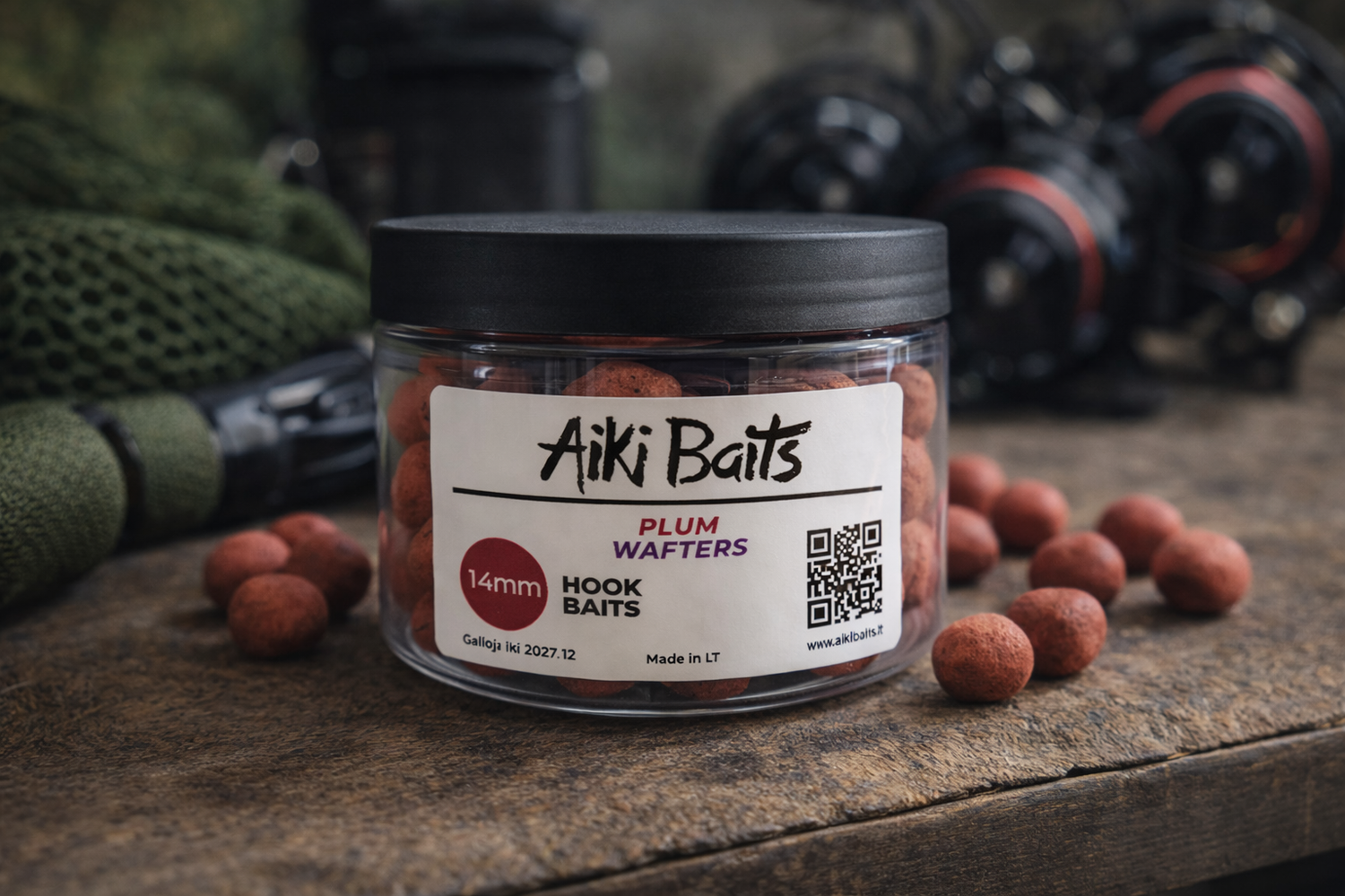 Aiki Baits Plum Wafters 14mm