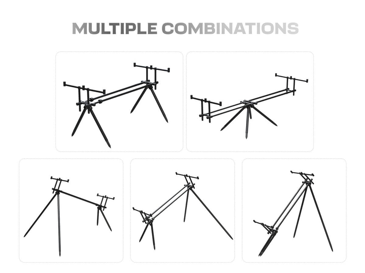 ZFISH ROD POD RODMASTER 3 MEŠKERĖS