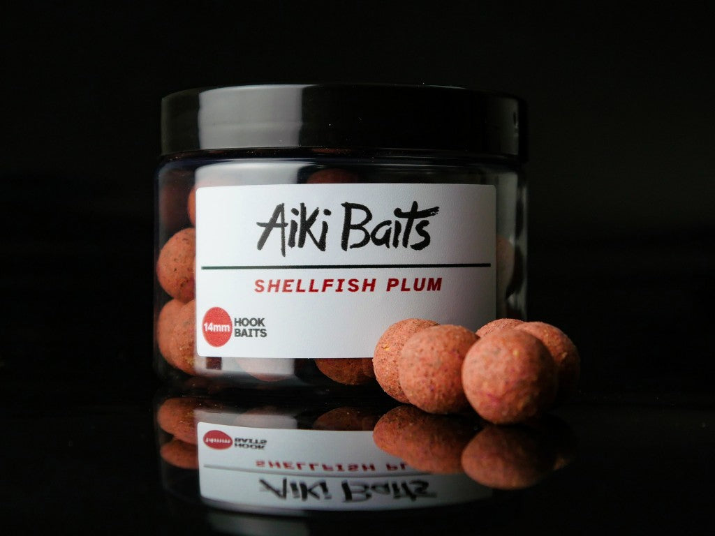 Hook Baits Shellfish Plum 14mm 80gr.