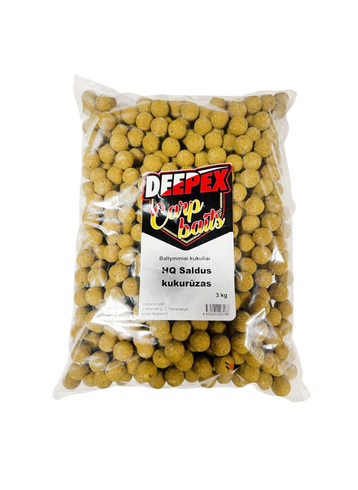 Deepex boiliai 20mm 3kg - saldus kukurūzas