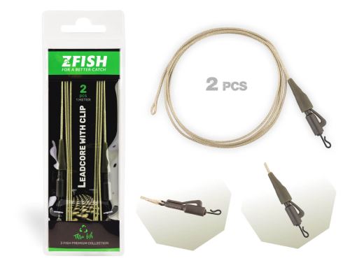 ZFISH Leadcore Lead Clip 2 Pcs