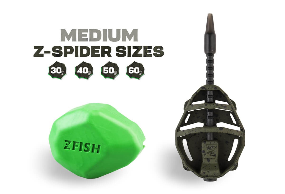 ZFISH Method Feeder Spider Medium Mould