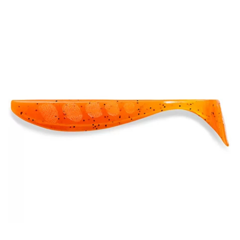 Silikoninis masalas FishUp Wizzle Shad 2″ (10pcs.), #049 – Orange Pumpkin/Black