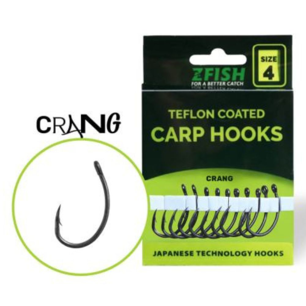 ZFISH Teflon Hooks Crang