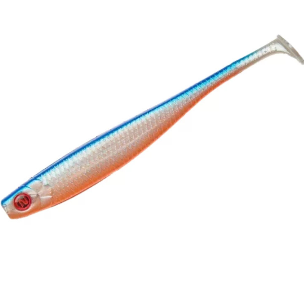 Silikoniniai masalai Narval Skinny 14cm #001-Blue Back Shiner 3 vnt.pak