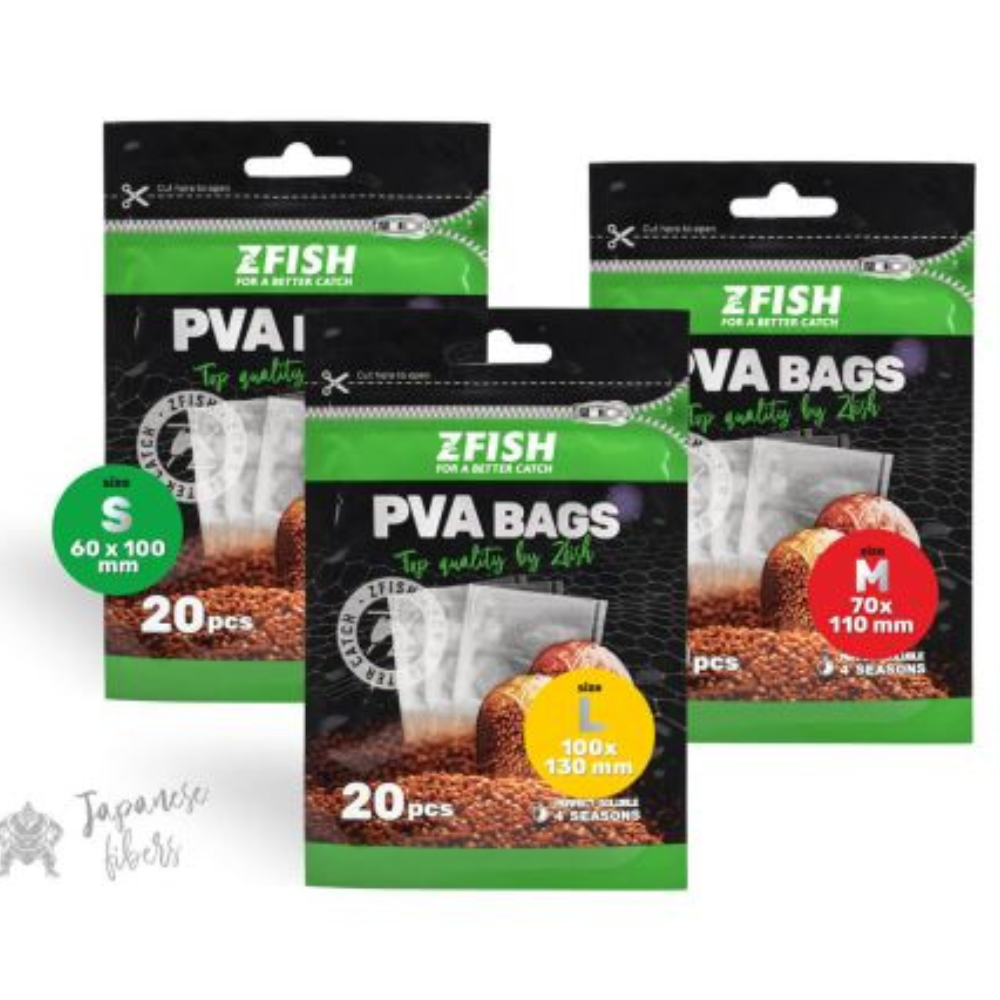 ZFISH PVA BAGS WITH CORNERS (20vnt)