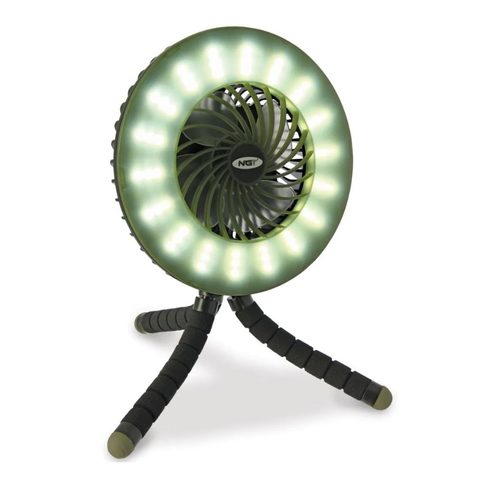 NGT DYNAMIC FAN & BIVVY LIGHT