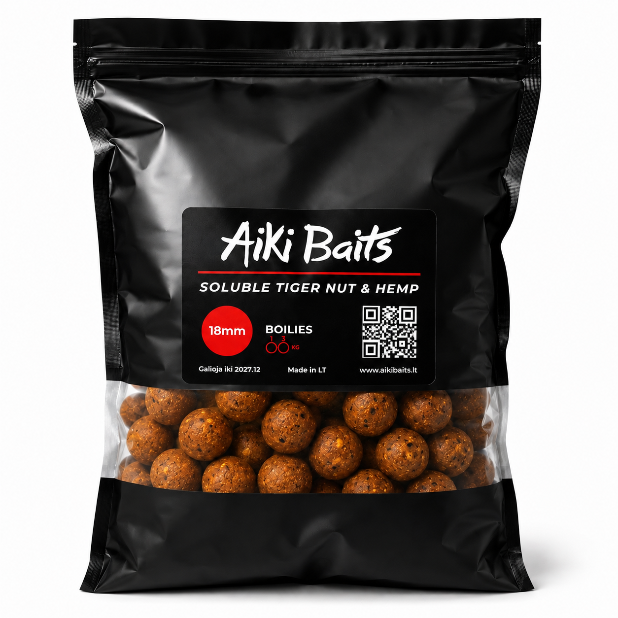 Aiki Baits Soluble Tiger Nut & Hemp 18 mm 1kg