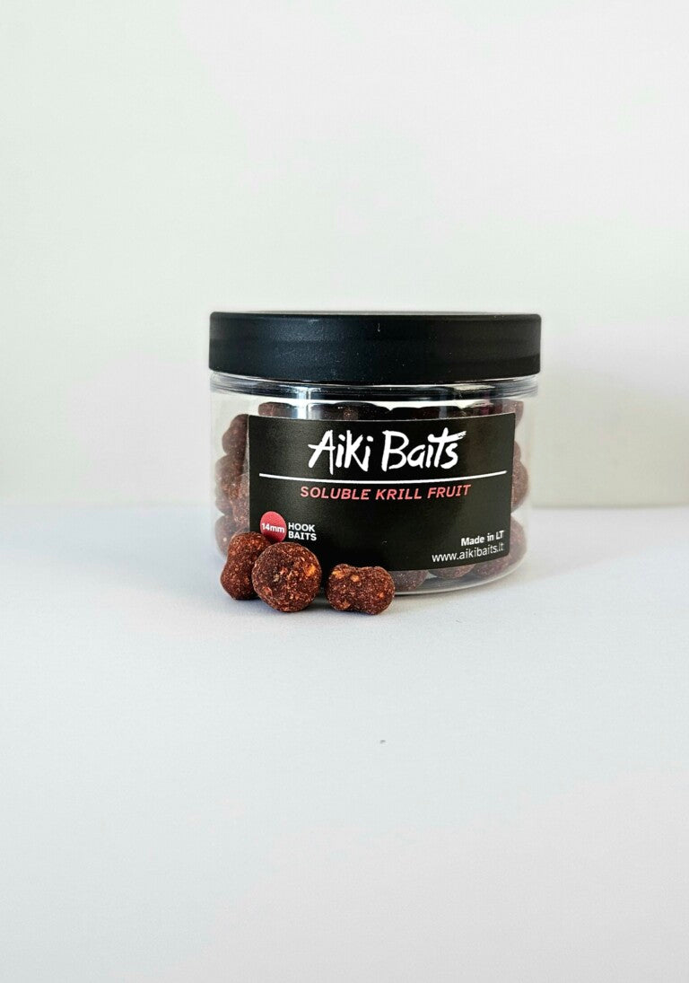 Hook Baits Soluble (tirpūs) Krill Fruit 14mm 80gr.