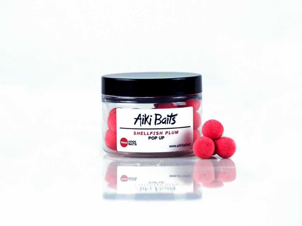 Shellfish Plum Pop ups 14mm 50 gr.