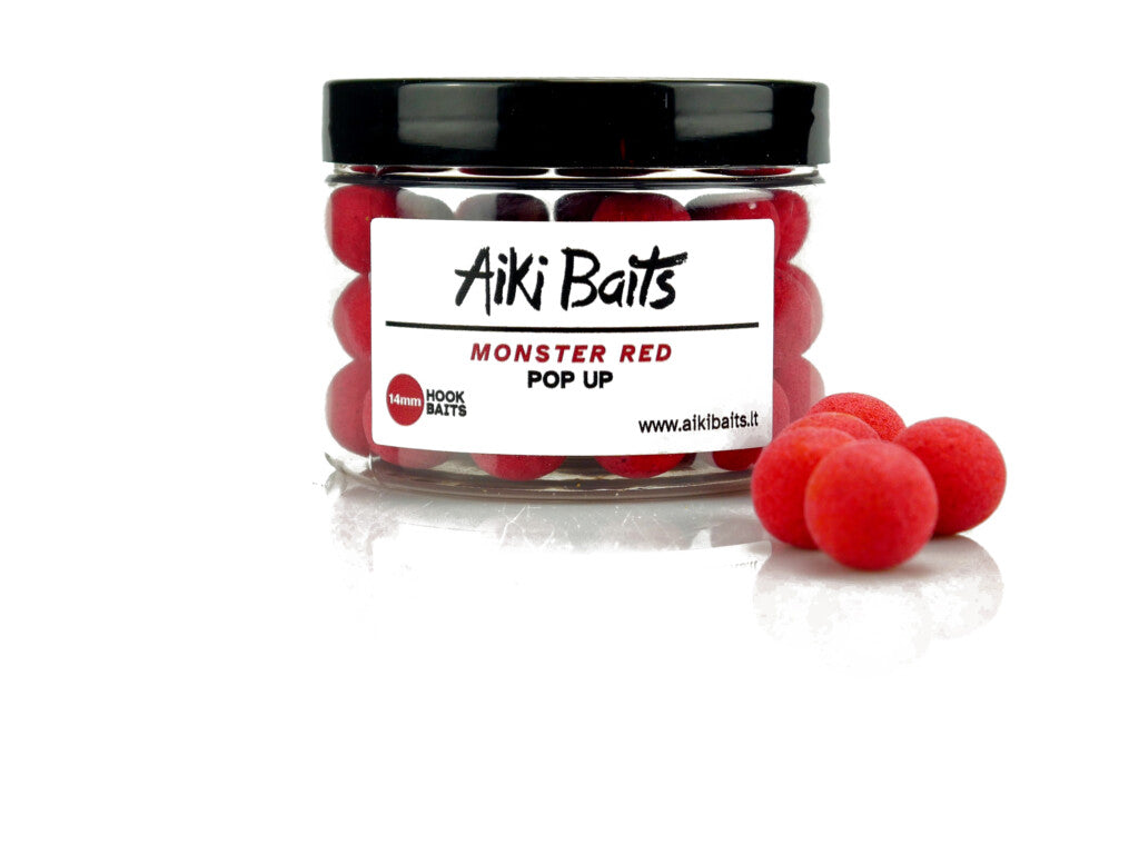 Monster Red Pop ups 14mm. 50 gr.