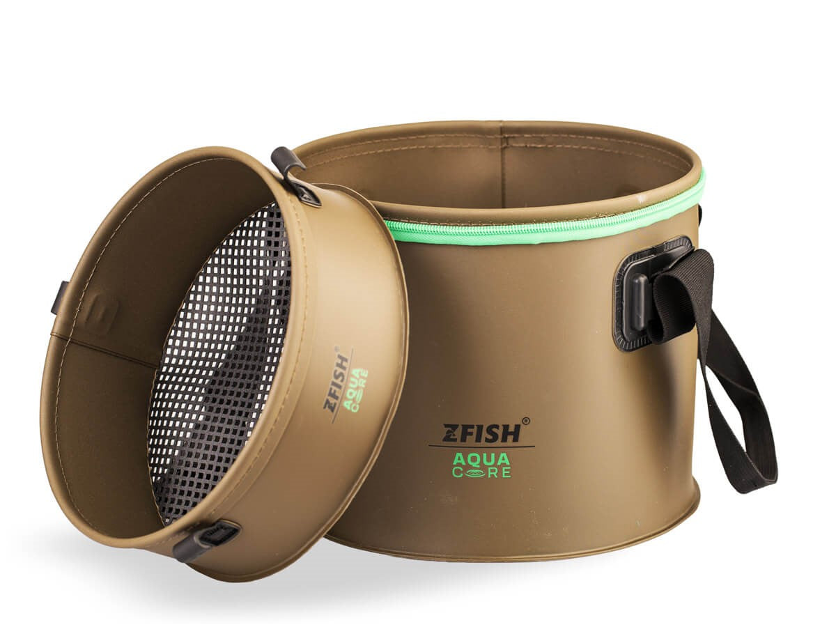 ZFISH AQUACORE GROUNDBAIT BOWL & RIDDLE