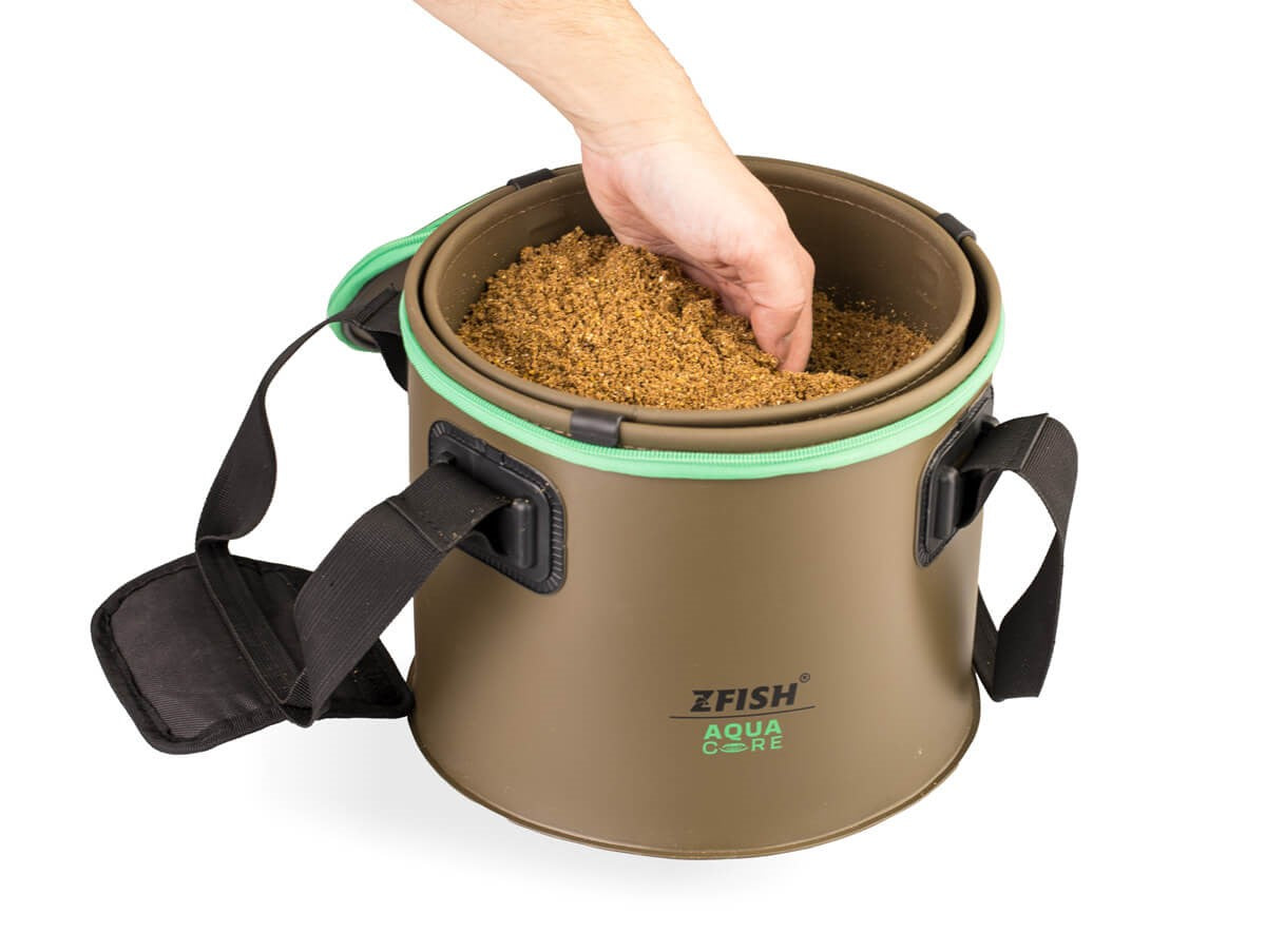 ZFISH AQUACORE GROUNDBAIT BOWL & RIDDLE