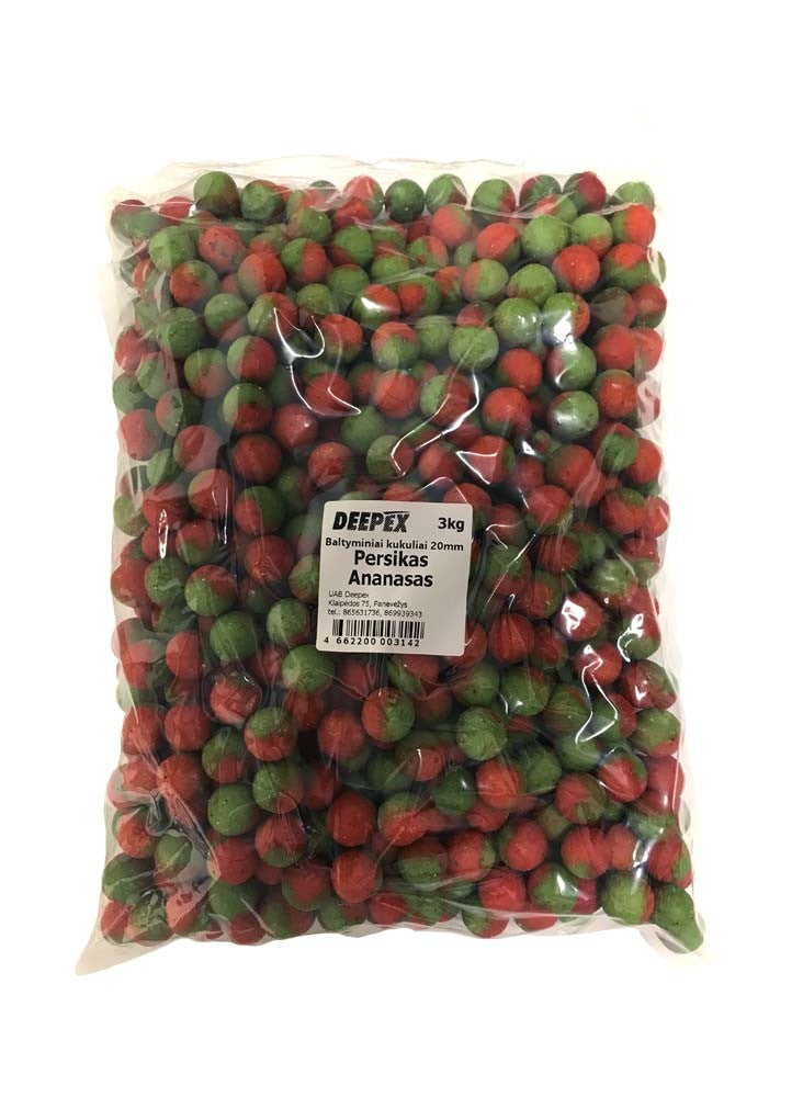 Deepex boiliai 20mm 3kg - persikas ir ananasas