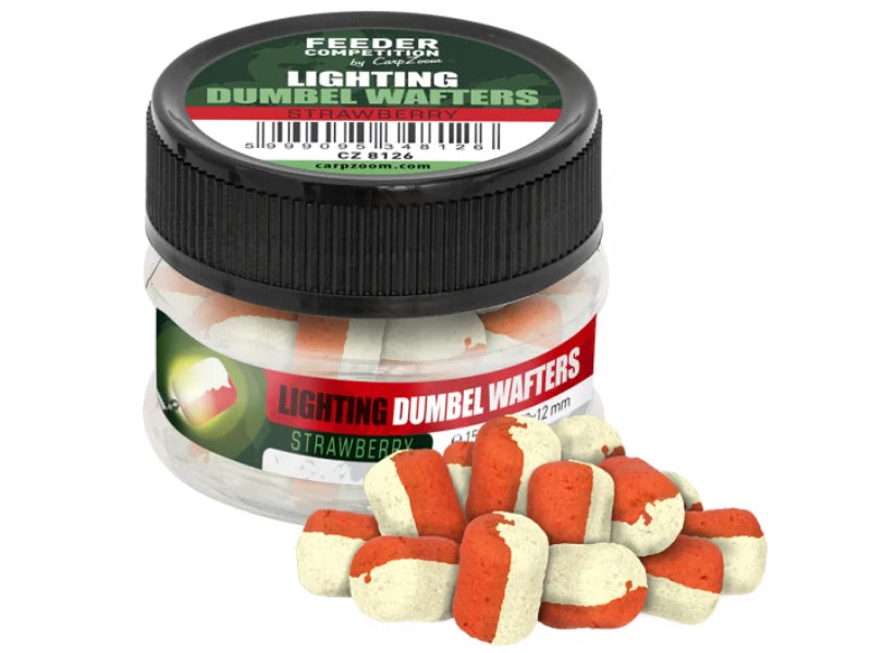 Feeder Competition Lightning Dumbel Wafters 8x12mm