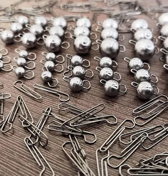 Išardoma švininė čeburaška (apvali “Ultra light”) Ø 0,5 mm, 1vnt