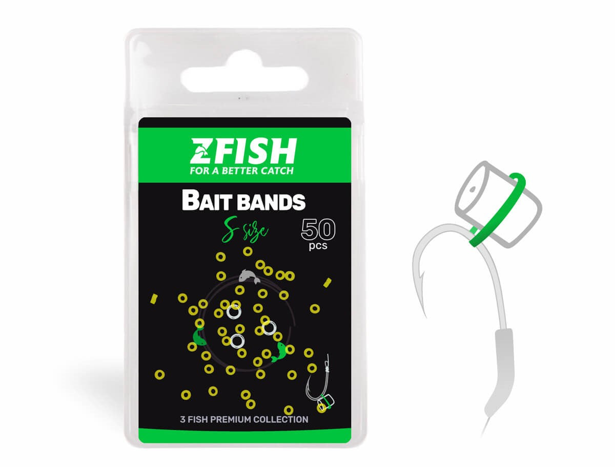 ZFISH Micro Bait Bands 50pcs
