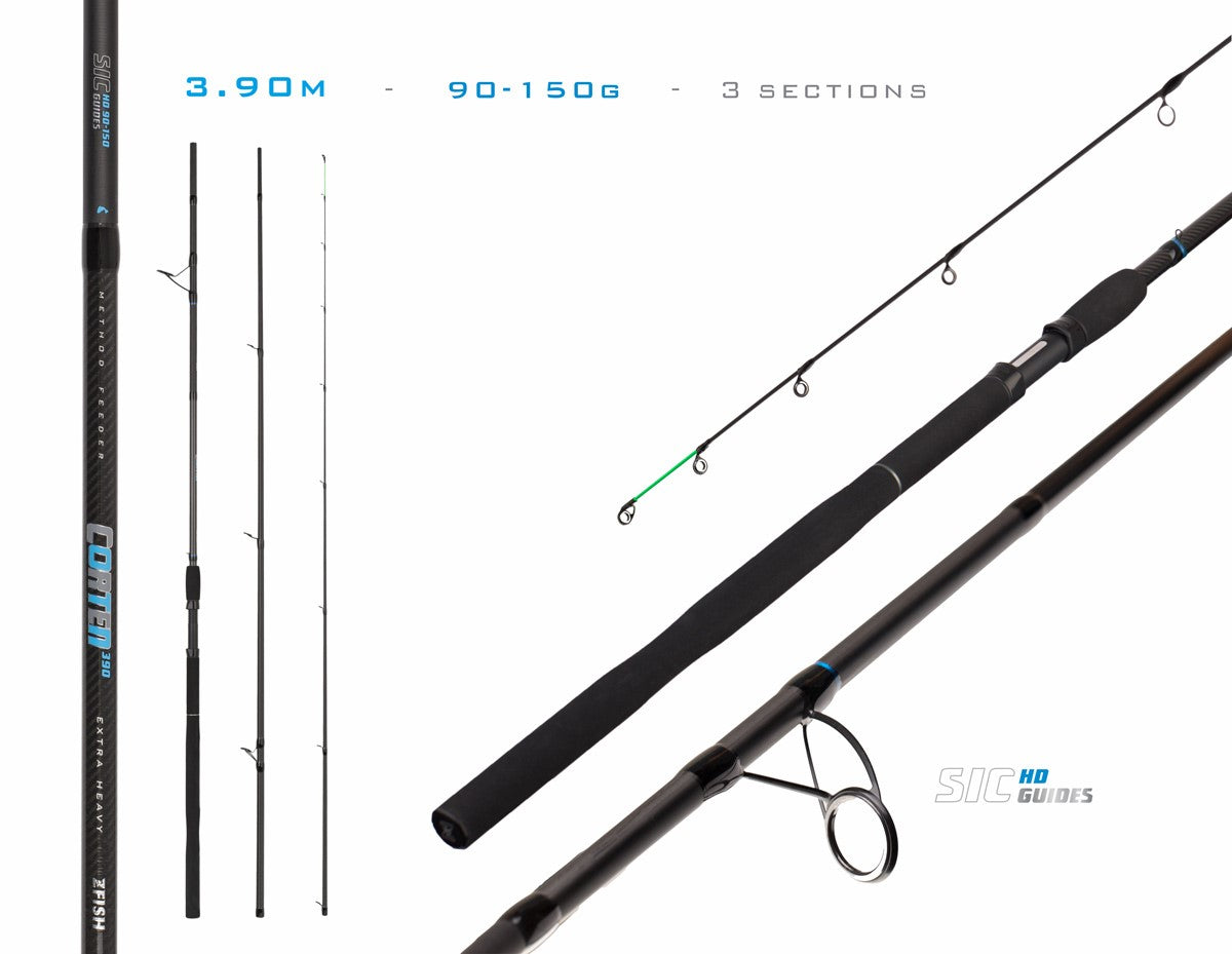 ZFISH meškerė „Corten Method Heavy Feeder“ 3,9 m 90g-150 g