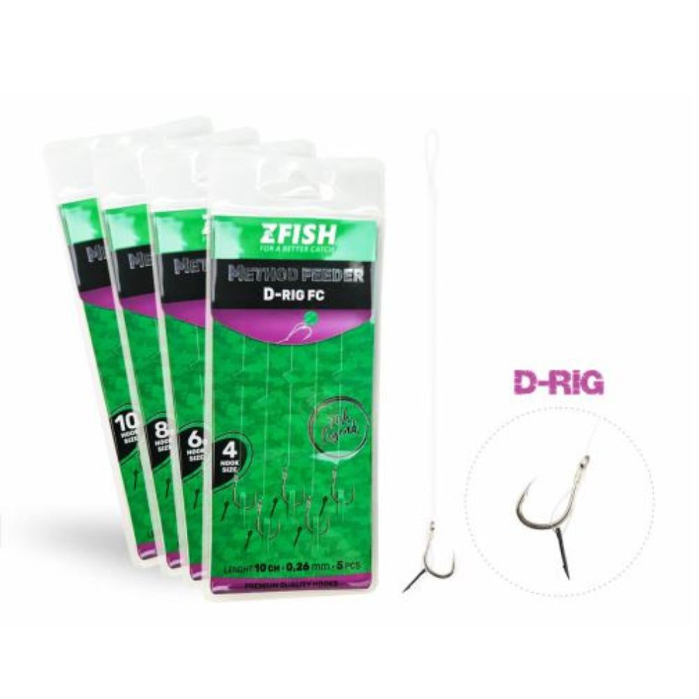 ZFISH METHOD FEEDER D-RIG 5 vnt