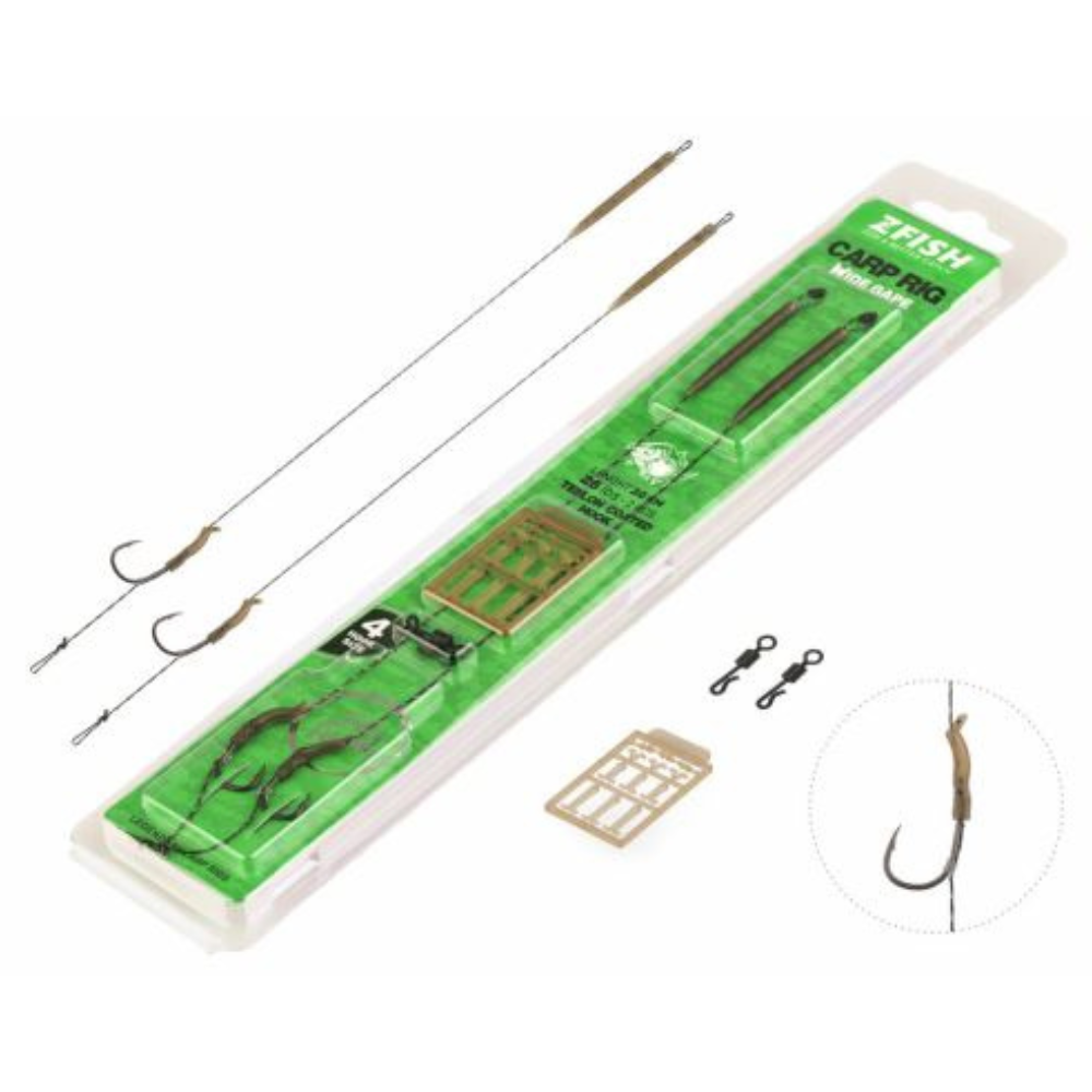 ZFISH CURVE SHANK CARP RIG